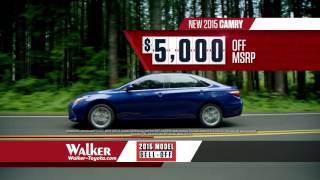 Walker Toyota -  2015 Model Sell-Off