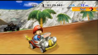 Mario Kart Wii - Baby Mario - 150cc Shell Cup - ConcertoマリオカートWii - ベビィマリオ - 150ccシェルカップ - ミニ・チャージャー