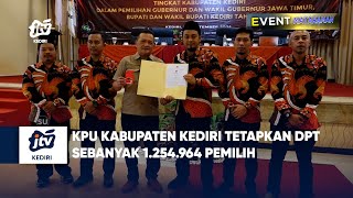 KPU Kabupaten Kediri Tetapkan DPT Sebanyak 1.254.964 Pemilih Seg 03