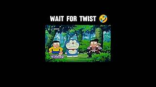 Wait For Twist 💀🤣 Doreamon Funny Short 😂 #doreamonandnobita #doreamon #viralshort#short #funnyshorts