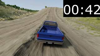 JUMPING GIANT dirt JUMPS challenge | beamNG.drive