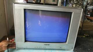 Picture not clear in CRT TV