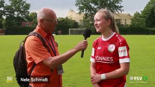 🎤 Unsere Nele Schmidt im FSV TV Interview nach unserem Auswärtsspiel beim Hamburger SV