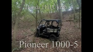 Honda Pioneer 1000-5 - Woods Hill Climb Test