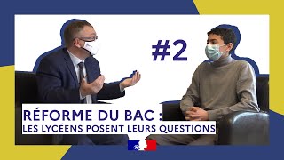 Réforme du bac : les lycéens posent leurs questions au recteur - # 2 Ranim