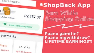 ShopBack App 2020 Review: Paano gamitin, paano mgwithdaw, Legit ba? | Earn while Shopping Online