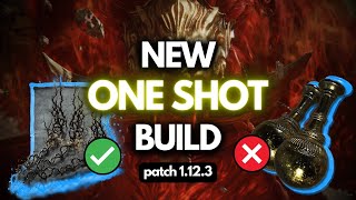 Elden Ring (NERFED) ONE SHOT - NEW KING Impenetrable Thorns Build - Best Shadow of the Erdtree Build