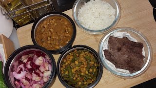 My Husband's Lunch Box Episode-2 | Lobia Curry  Recepie | Ragi Roti | Salad |  @cookwithGUL95