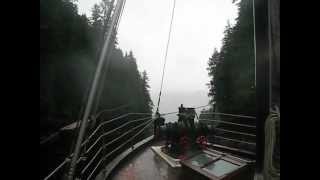 Leaving Watts Narrows - Inside Passage - British Columbia