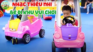 Nhạc Thiếu Nhi | Bé chơi xe ô tô | Bé chơi xếp hình | Liên khúc nhạc thiếu nhi cho bé mầm chồi lá