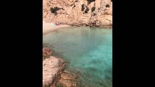 Cala Coticcio Beach in Sardinia Italy