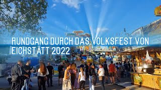 Volksfest Eichstätt Rundgang 2022