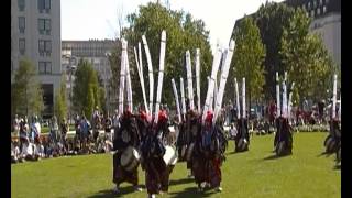 Shishi-Odori - Japanese Folk Dancers - THAMES FESTIVAL 2012