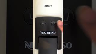 HOW TO | Have you ever wondered how to reset your Nespresso Machine? #shorts #nespresso #coffee