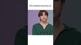 BTS Members 🥰 describes Jungkook in One Word 😍