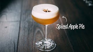 Spiced Apple Pie Cocktail - Instagram Cocktails Decoded