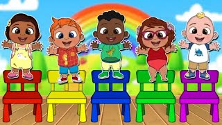 Five Little Monkeys Jumping On The Bed | Cocomelon | Nursery Rhymes | Kids Songs