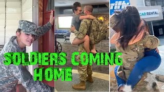 SOLDIERS COMING HOME BEST TIK TOK COMPILATION