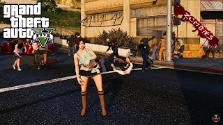 GTA 5 - Mai Shiranui Becomes A Zombie | GTA 5 MODS