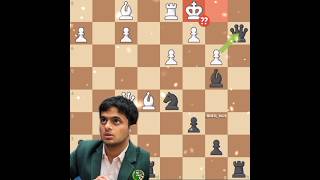 Nihal Sarin brilliance ✨🕊️ #checkmate #sacrifice #brilliant #edit #chess #chessgame #shorts #viral