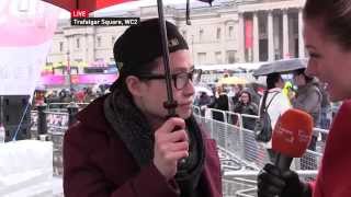 Andy Leung - CNY15 Interview in Trafalgar Square