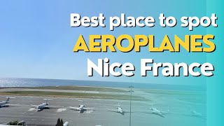 Best beach to see Planes landing and taking off | Nice Airport | Côte d’Azure