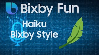 Bixby does Haiku #shorts