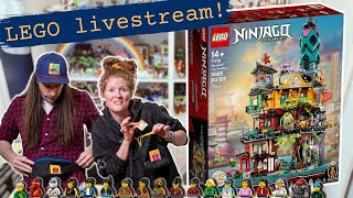 LEGO Livestream! EVEN MORE Ninjago City Gardens!!!