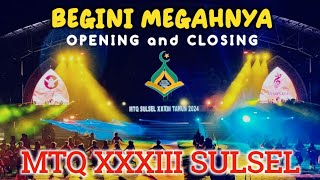 Megahnya Panggung Opening & Closing MTQ Sulsel di Takalar #videomapping #tarikolosal #lighting