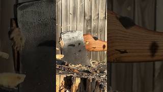 Slow Slash #slowmotion #collins #legitimus #lumberjocks #smash #diy #woodshop #axe #handmade