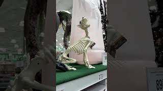 Halloween Wolf Skeleton Animatronic at Menard's! #shorts #menards #halloween