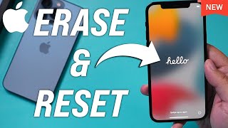 How to Properly Reset iPhone to Factory Settings and Format It - Full Tutorial 2024