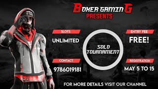 Grand Free Tournament Solo|Solo Power|Free Fire tricks Tamil ❤️