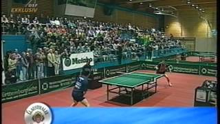 Tischtennis Bundesliga: Andrzej Grubba vs Qiu Jianxin 1998