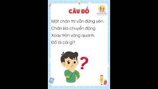 Câu Đố Vui Cho Bé | Chủ đề trường học| Giúp trẻ thông minh hơn #nguyenthilananh  #shorts