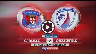 VLOG #2 - CARLISLE VS CHESTERFIELD - CAPITAL ONE CUP 1ST ROUND - Trip To Brunton Park