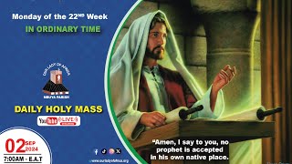 Monday of the Twenty-second Week in Ordinary Time |Daily TV Mass, Monday  02nd Septembert, 2024