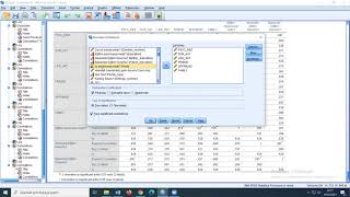 SPSS'te korelasyon analizi