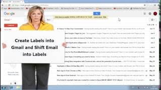 Create Labels into Gmail and Shift Email into Labels