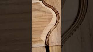 wood door design ||woodworking || rounding door design दरवाजे की design #tricks #shorts