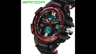 Спортивные часы  SANDA  брендовая копия  CASIO  G-SHOCK