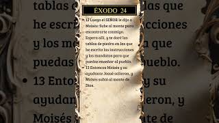 Éxodo 24, 12-13 #dios #biblia #versiculodeldia