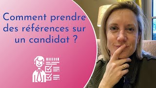 #146/365 -  Comment prendre des références sur un candidat ?