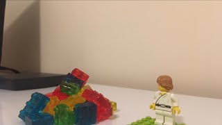 Gummy Bricks | I made this in a Hotel