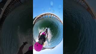 Shooting the Malibu pier on @AwakeBoards Ravic 3 #youtubeshorts #shorts #subscribe