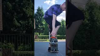 that felt awesome #skateboarding #viral #skate #foryou #freestyleskateboarding #tricks #shorts #4u