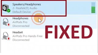 how to fix Speaker Problem in windows 11,10 PC, Speaker Sound not working