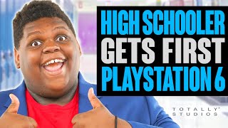 Kid gets First PlayStation 6 from Sony in Japan. Does he get caught?