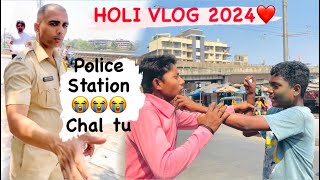 HOLI CELEBRATION VLOG 2024 ( 😭😭😭) #holivlog #ganeshvlog