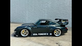 1994 Porsche 993 Euro IDLERS GT2 Wide body 6 Speed Quantum Coilovers Big Brakes Kevlar Seats –AC/ PS